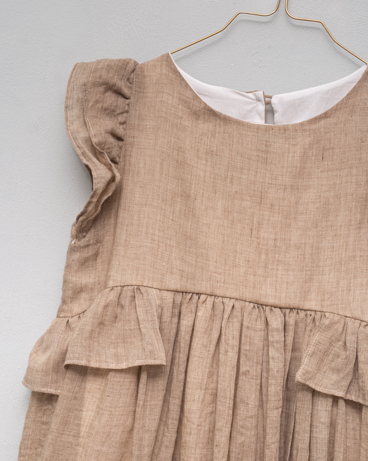 Kanon Long Dress Toffee Dresses Cosmosophie 