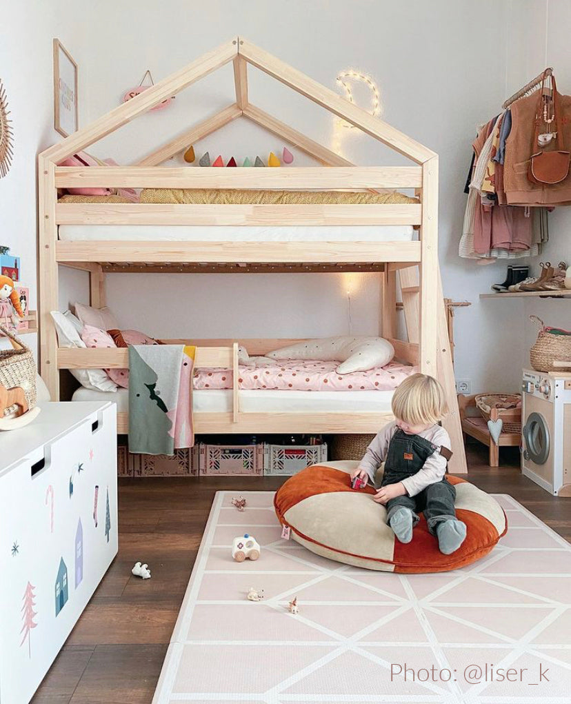 Cinnamon & Beige Cookie Beanbag