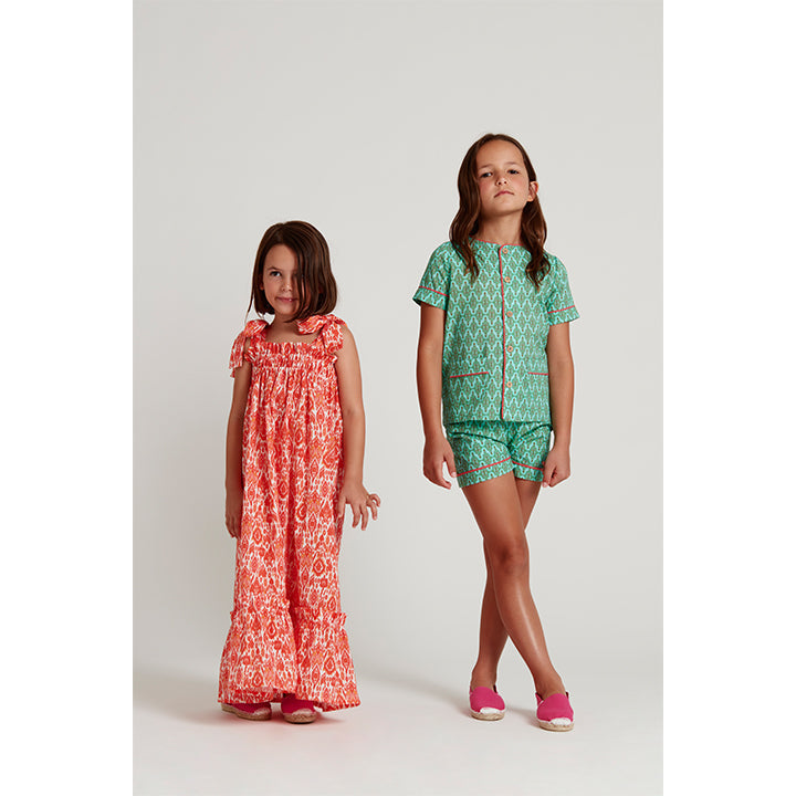 Nightdress Mex Pink Orange