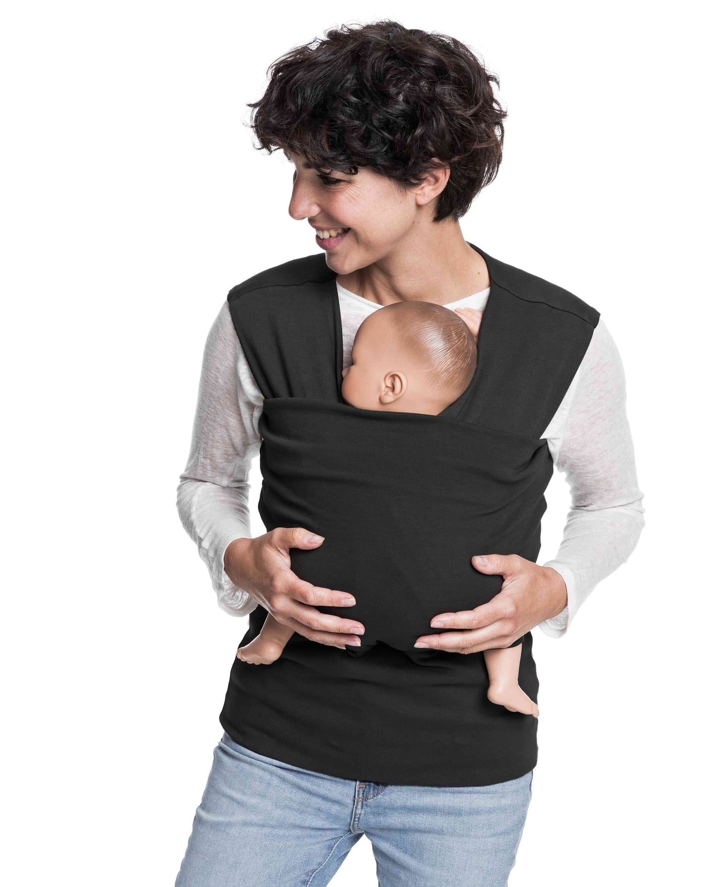 Carry & Pack baby carrier black Carriers Mama Hangs 
