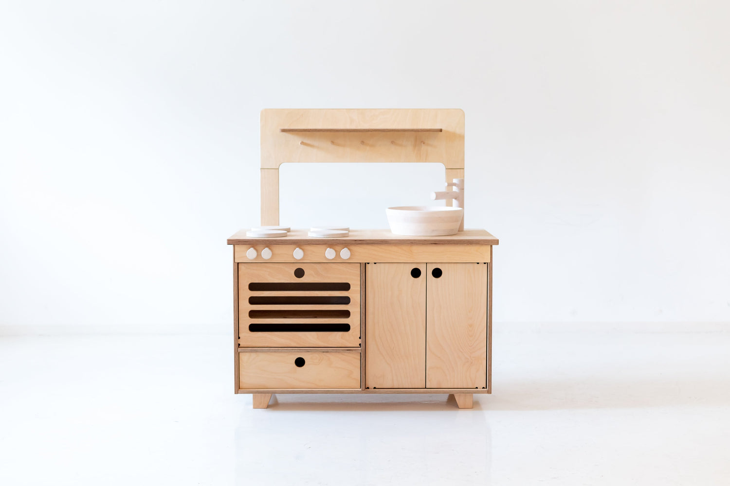 Montessori Wooden Play Kitchen Kids Room Furniture Midmini 