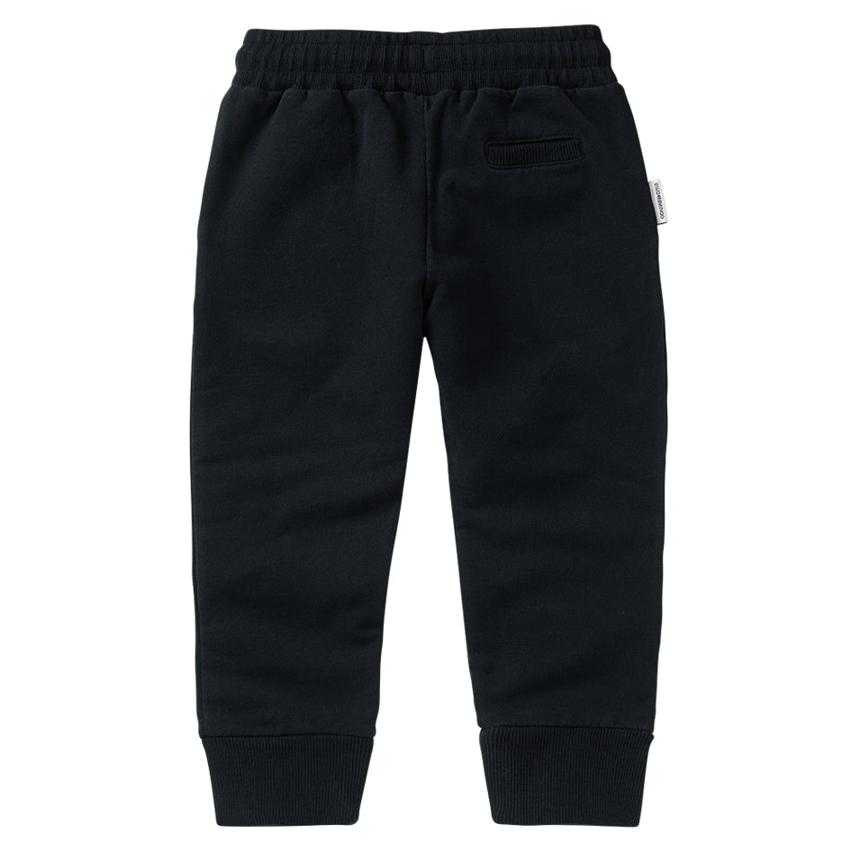Slim Fit Jogger Black Trousers Mingo 