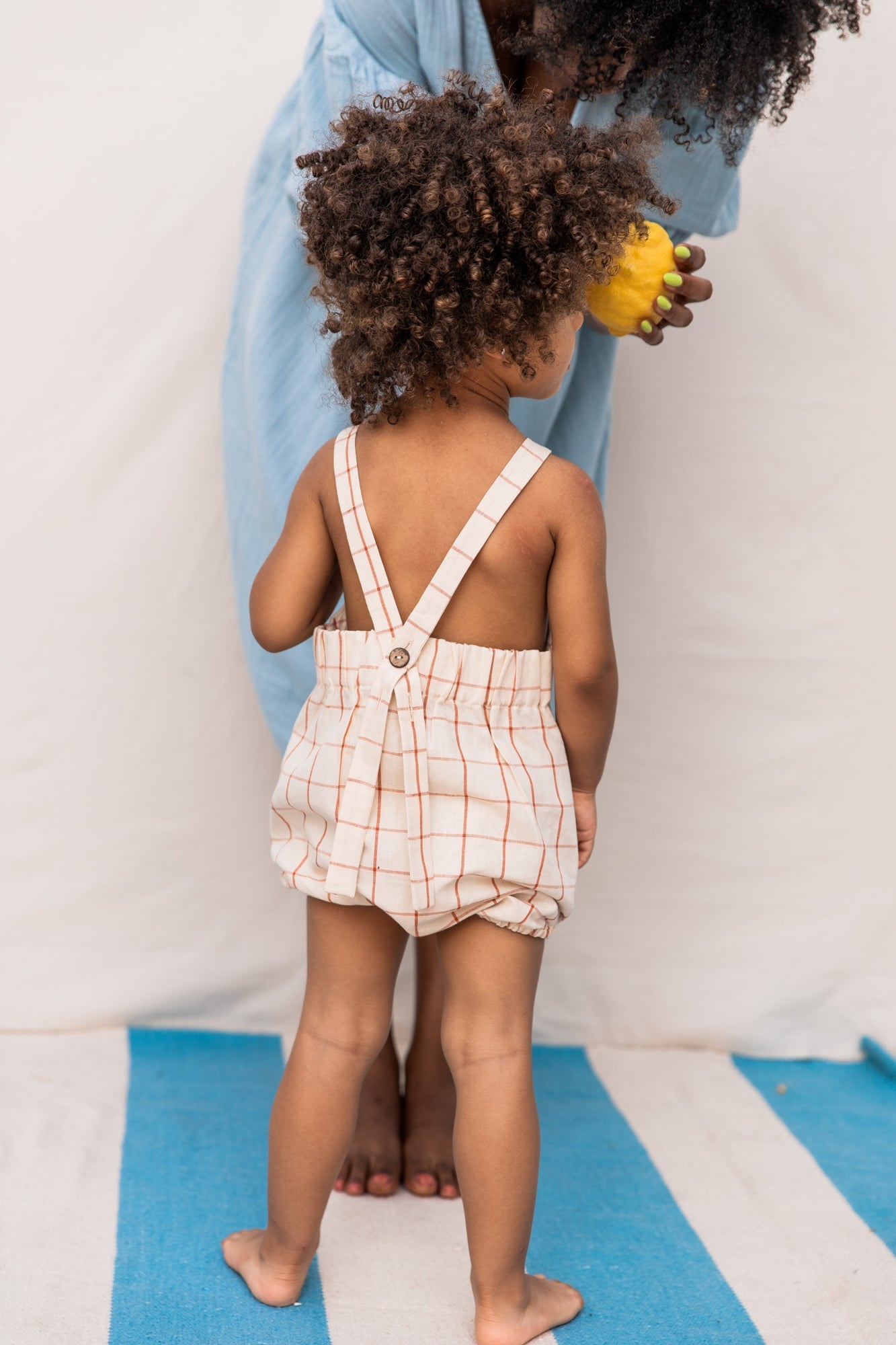 Tomato Net Romper Baby Grows MonKind 