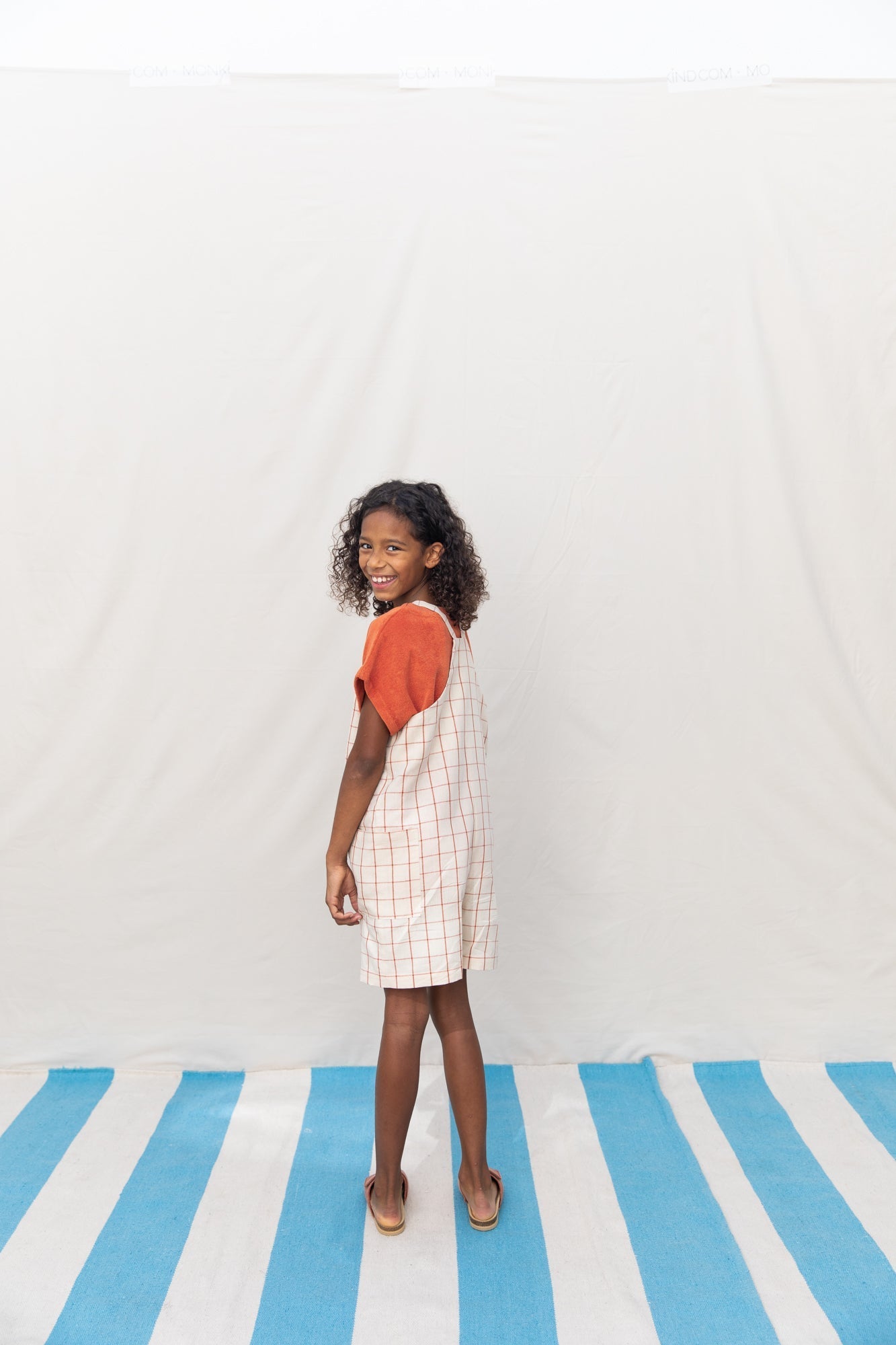 Tomato Net Short Pocket Dungarees Jumpsuits MonKind 