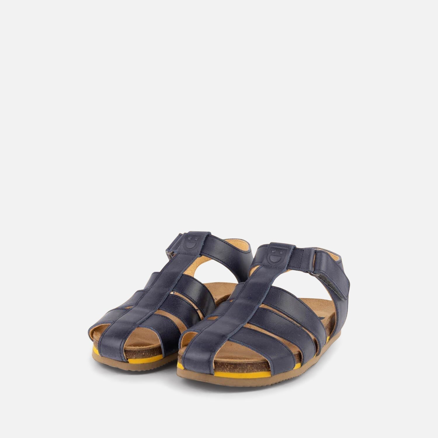 Navy Fisherman Sandals Shoes Dulis Shoes 