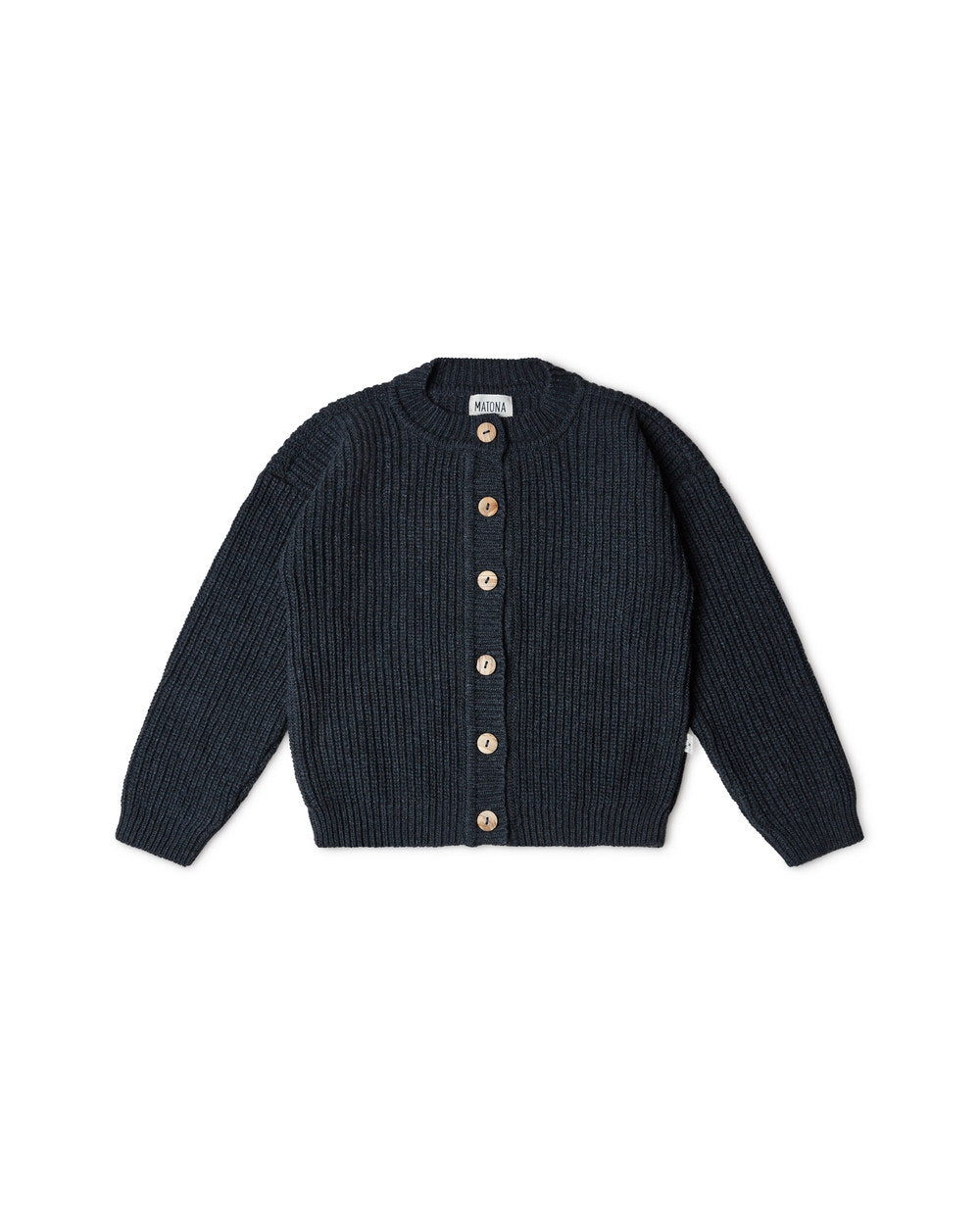 Nico Cardigan Antharcite Knitwear Matona 