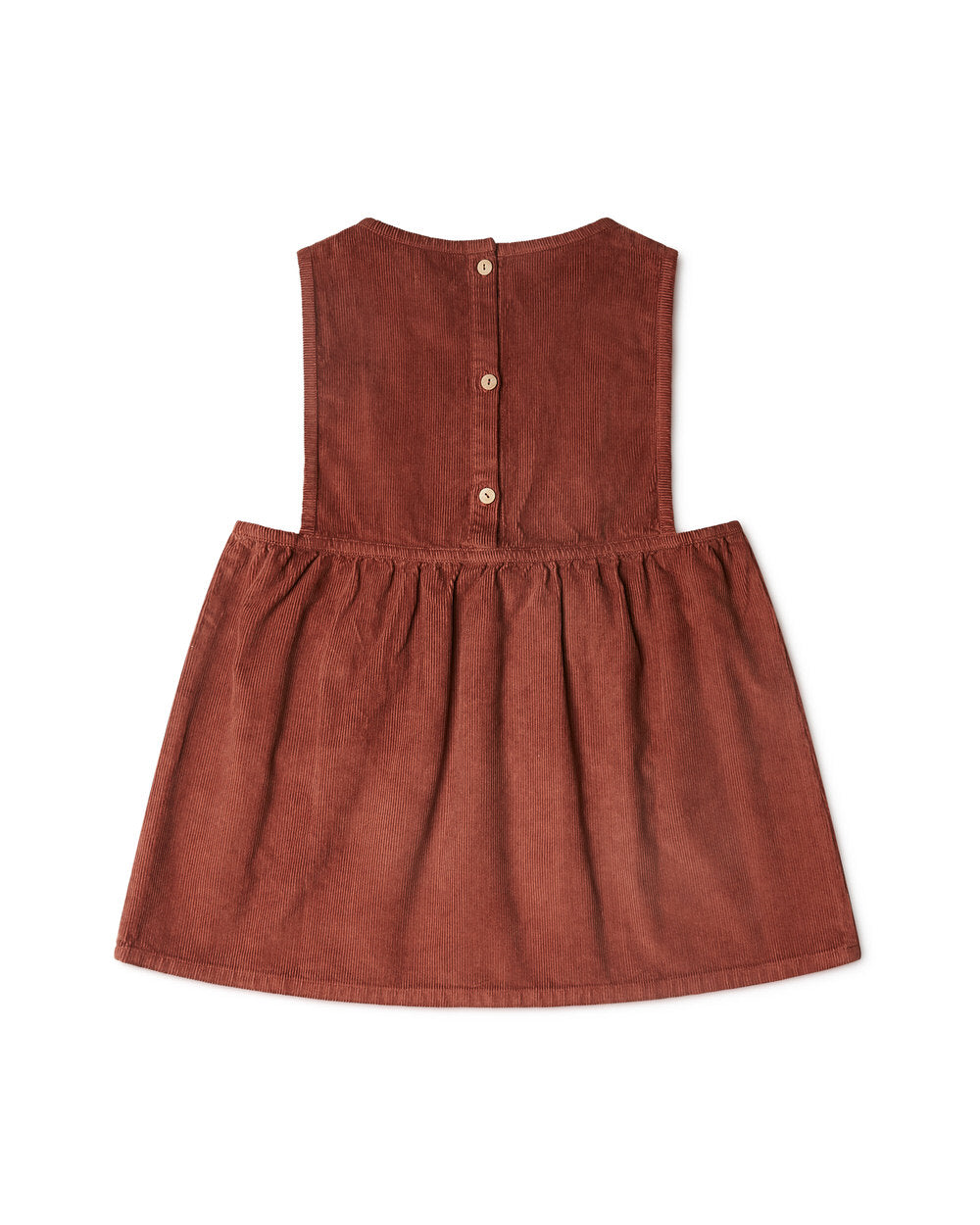 Nora Pinafore Dress Chestnut Dresses Matona 