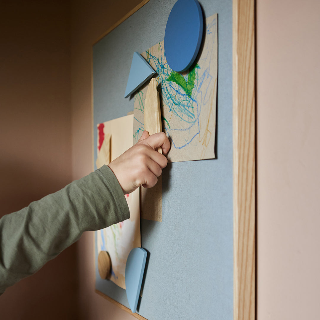 Noticeboard Blue Objects Nofred 