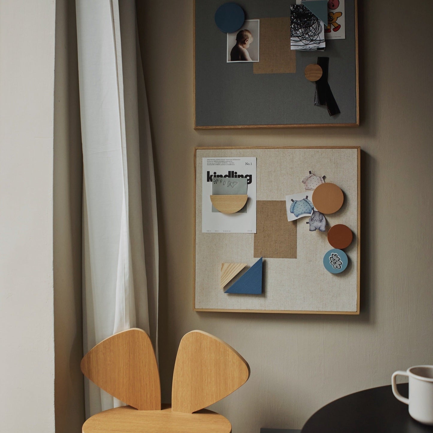 Noticeboard Blue Objects Nofred 