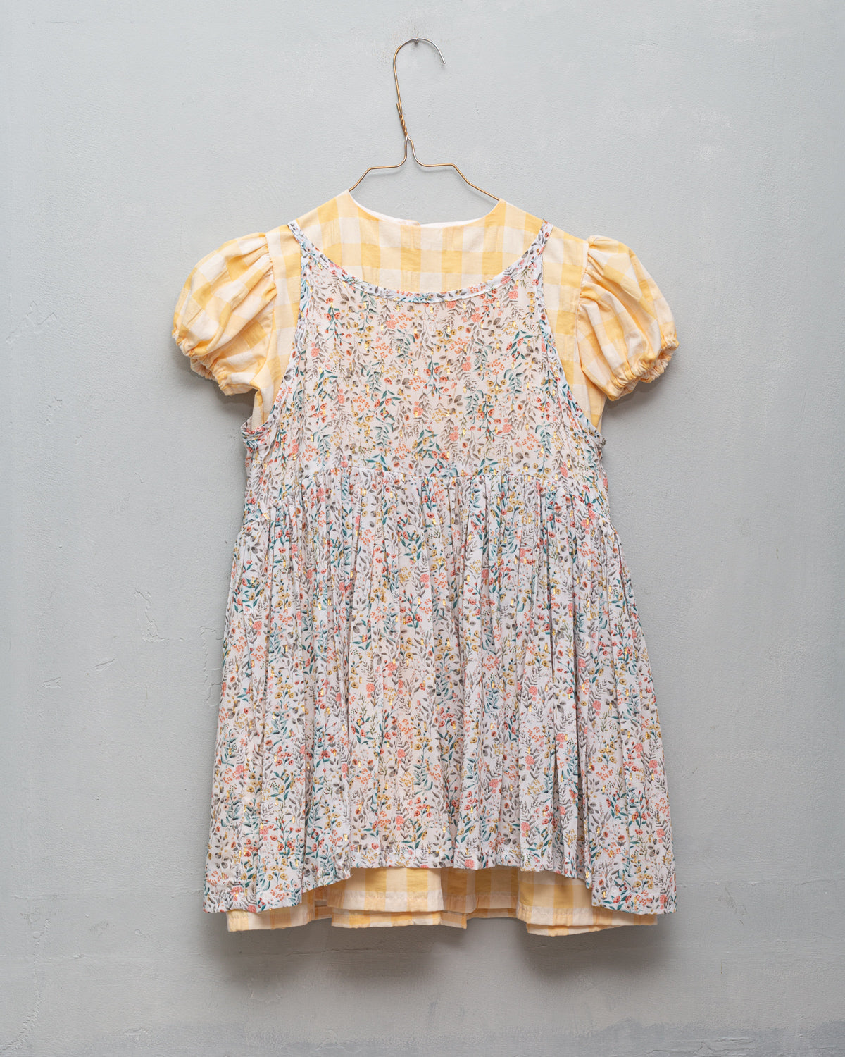 Ofelia Dress Yellow Garden Dresses Cosmosophie 