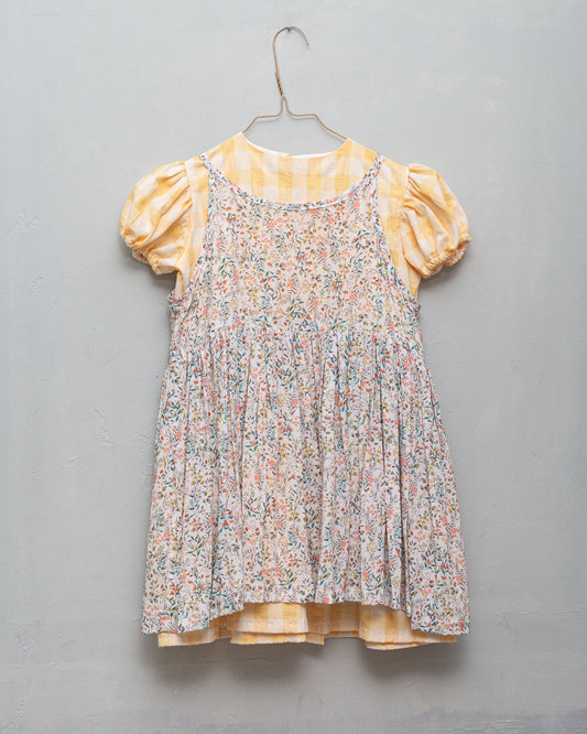 Ofelia Dress Yellow Garden Dresses Cosmosophie 