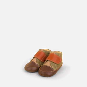 Olive Strap Sneaker Booties Shoes & Booties Dulis Shoes 
