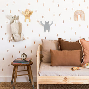 Wild animals hangers Wallart Tresxics 