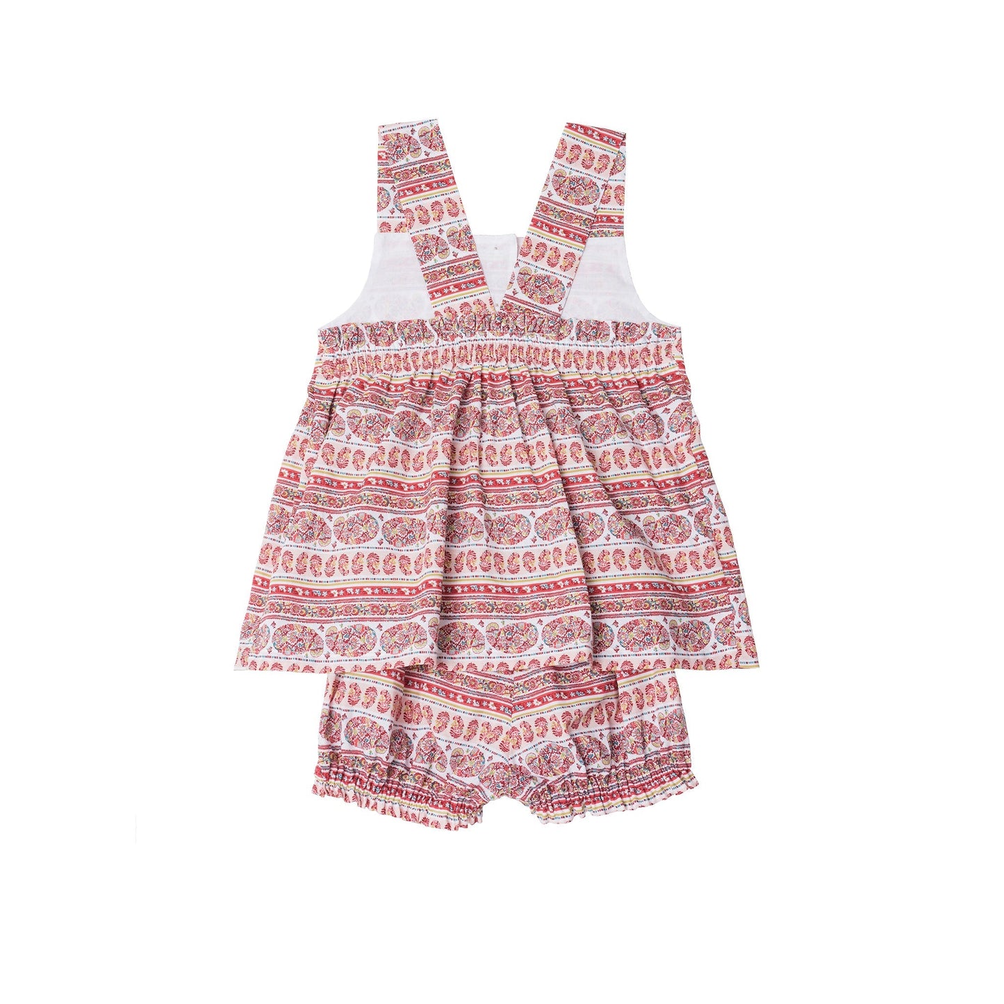 Pyjama Cat Coral Ethnic Nightwear BabyChi 