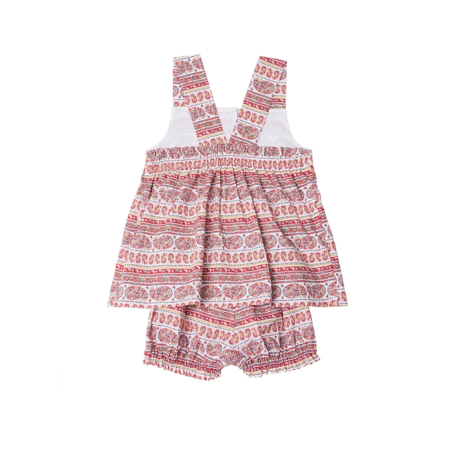 Pyjama Cat Coral Ethnic Nightwear BabyChi 