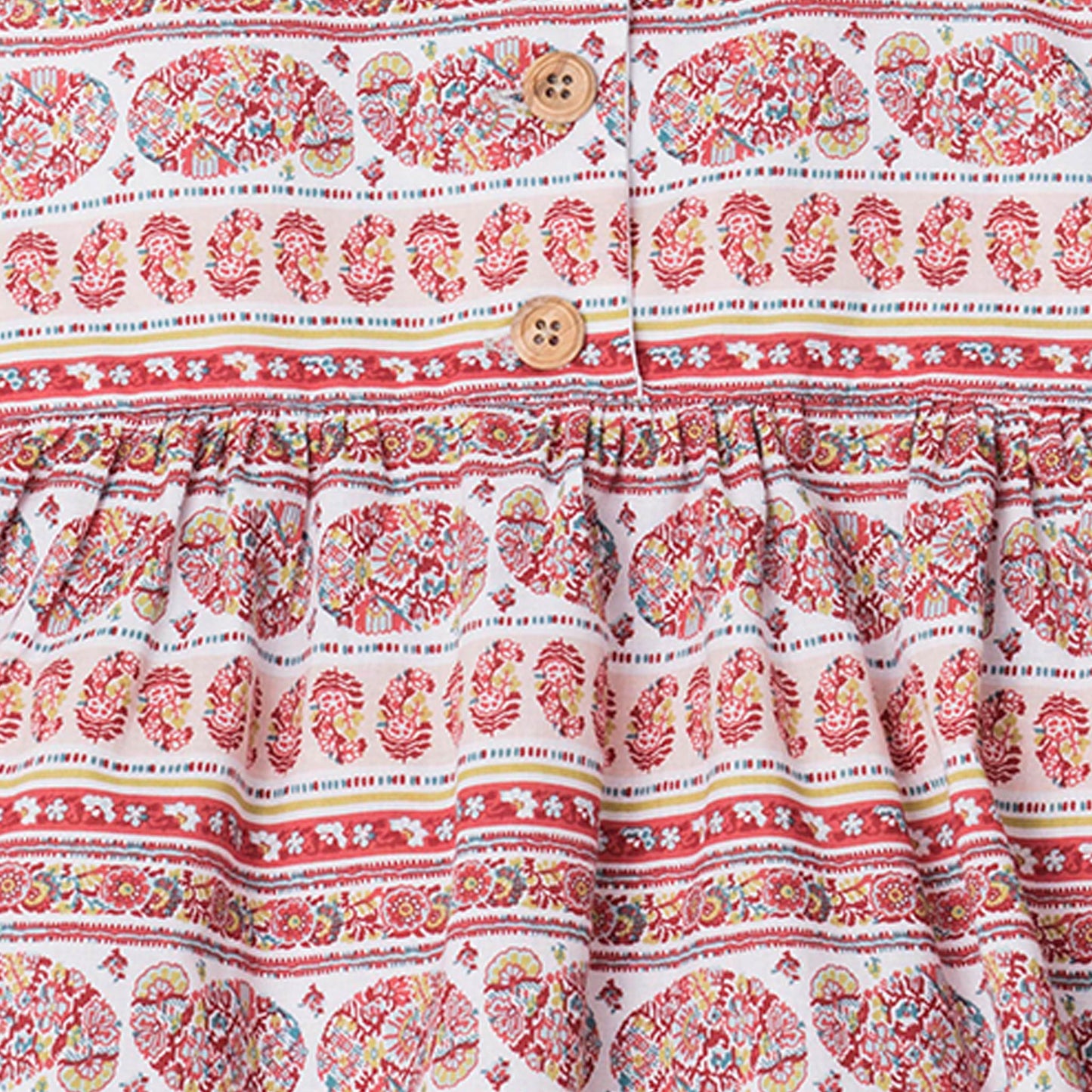 Pyjama Cat Coral Ethnic Nightwear BabyChi 