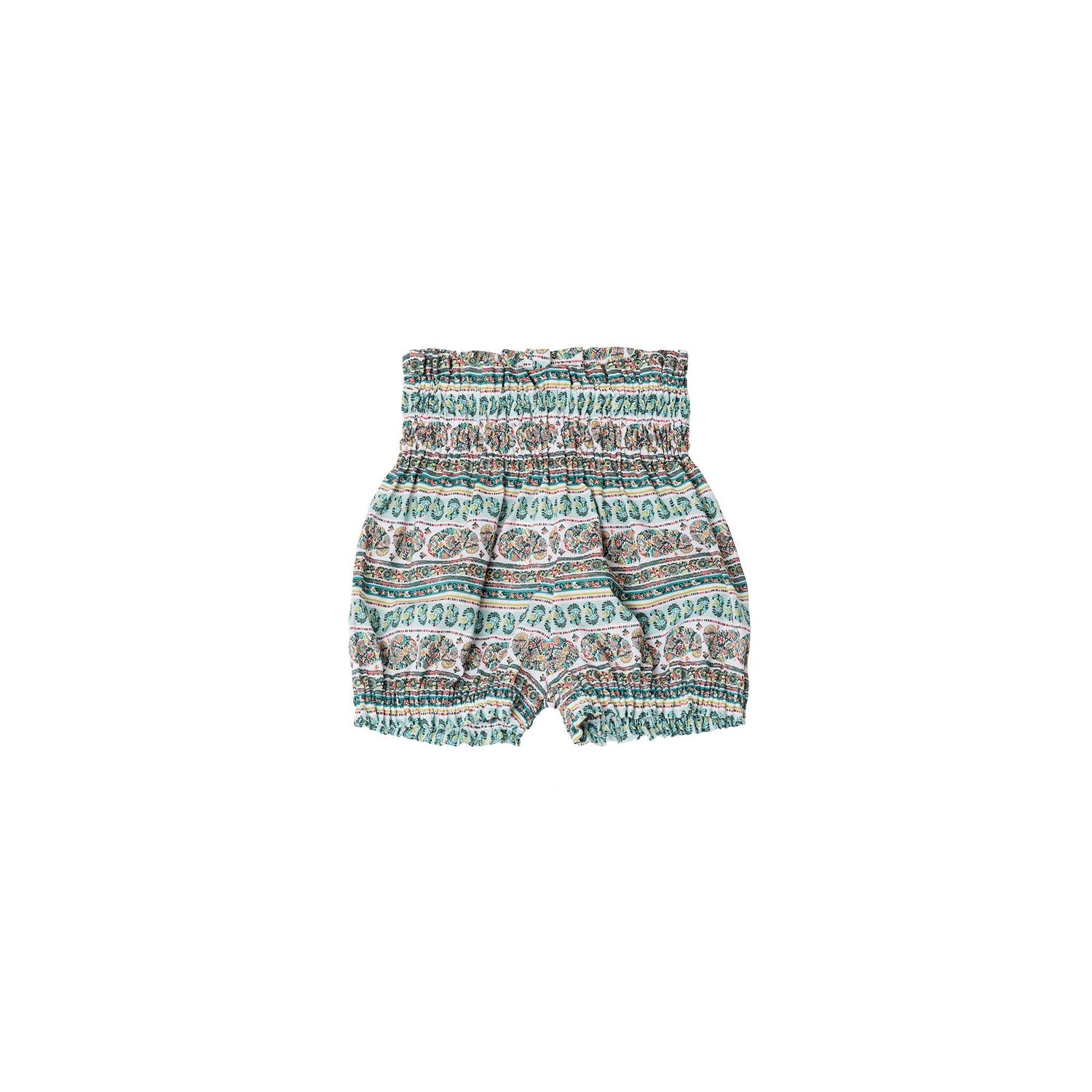 Pyjama Cat Green Ethnic Nightwear BabyChi 