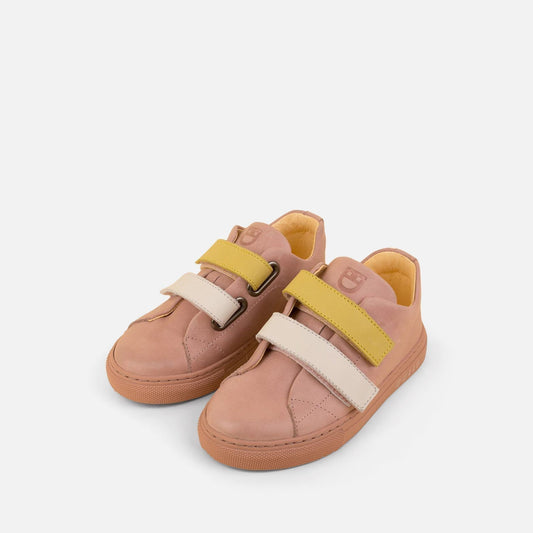 Pink D-Velcro Sneaker Shoes Dulis Shoes 