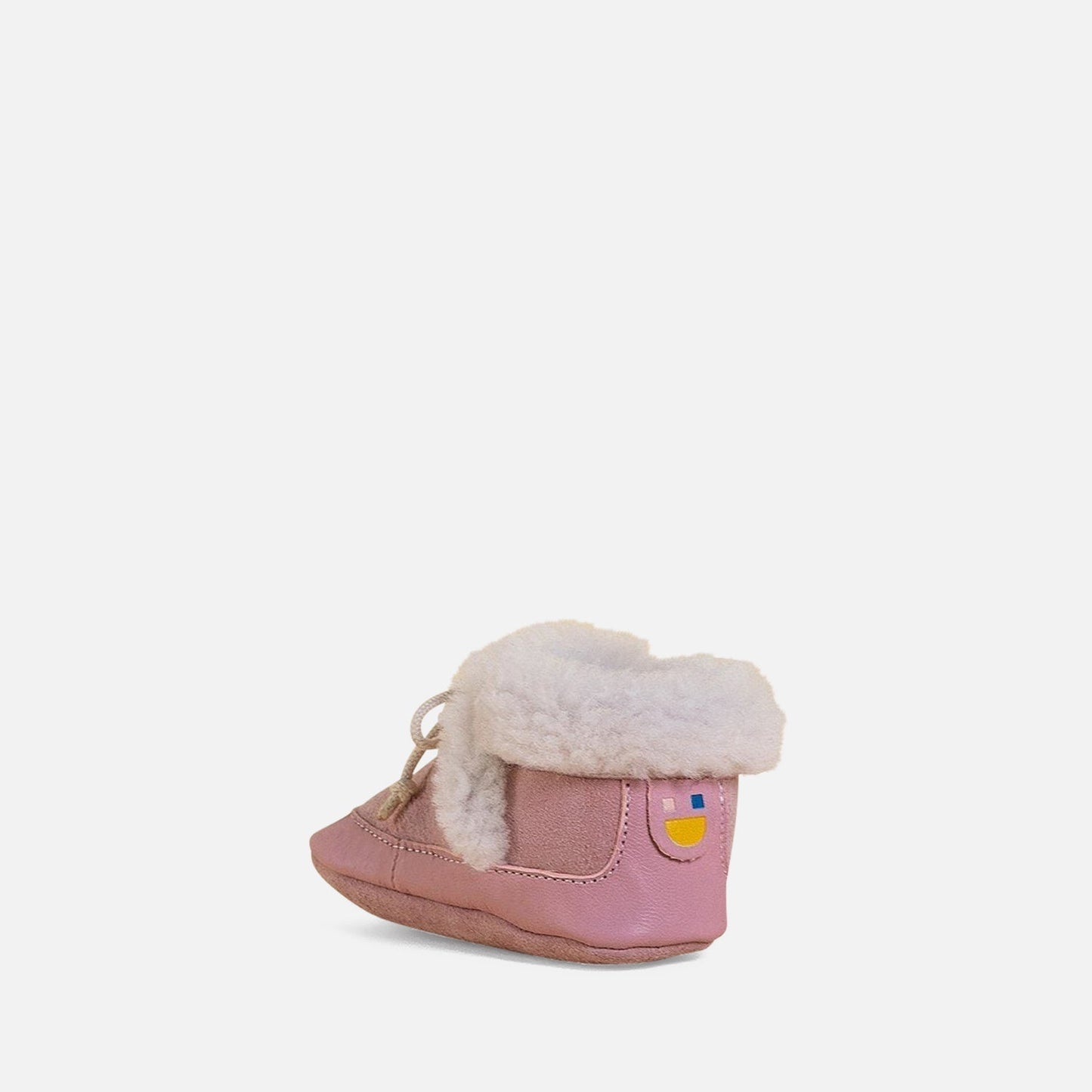 Pink Fuzzy Booties Shoes & Booties Dulis Shoes 