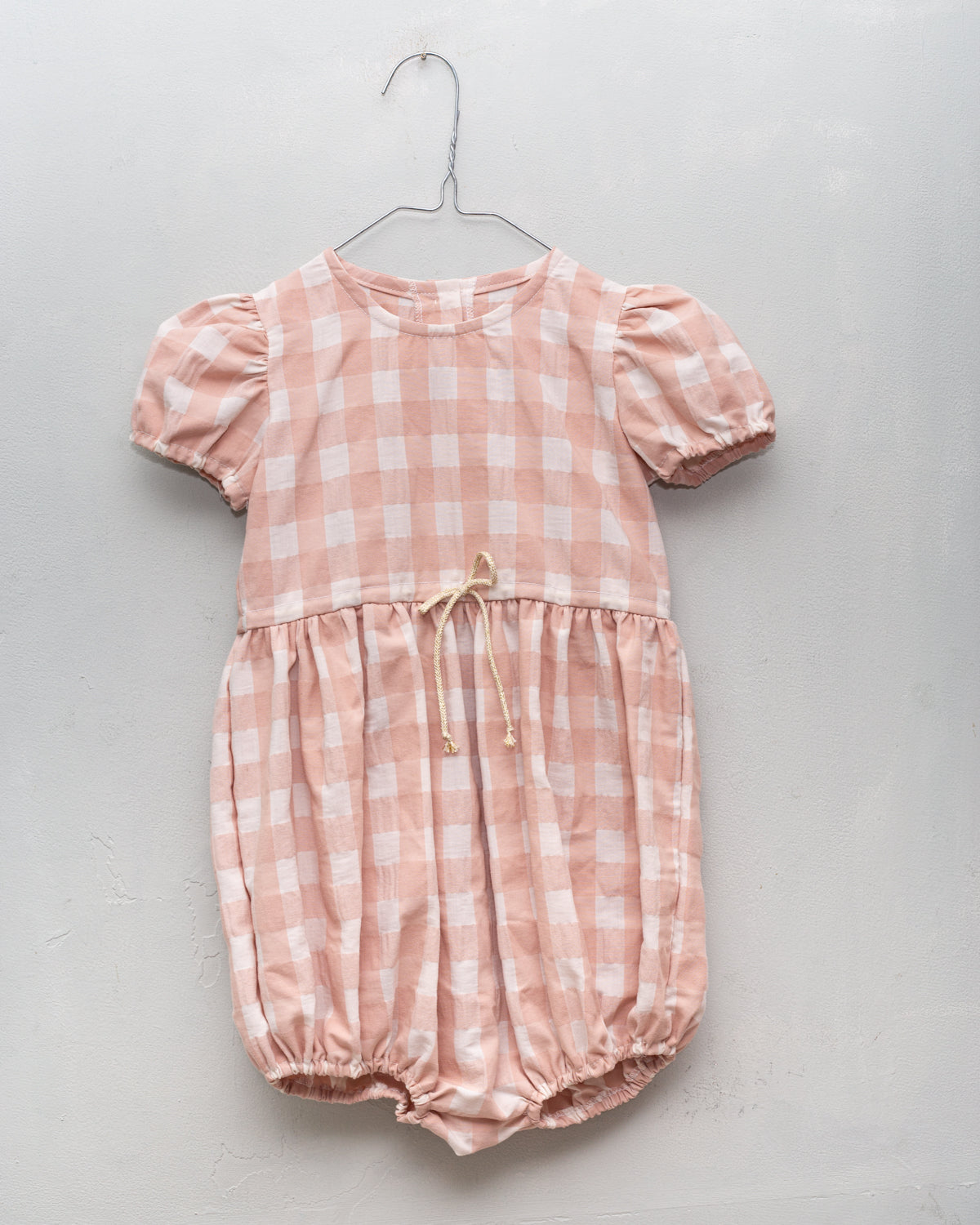 Pipa Playsuit Vichy Pink Jumpsuits Cosmosophie 