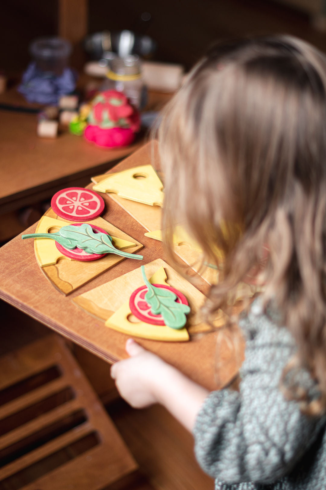 Plywood Play Pizza Kids Room Furniture Midmini 