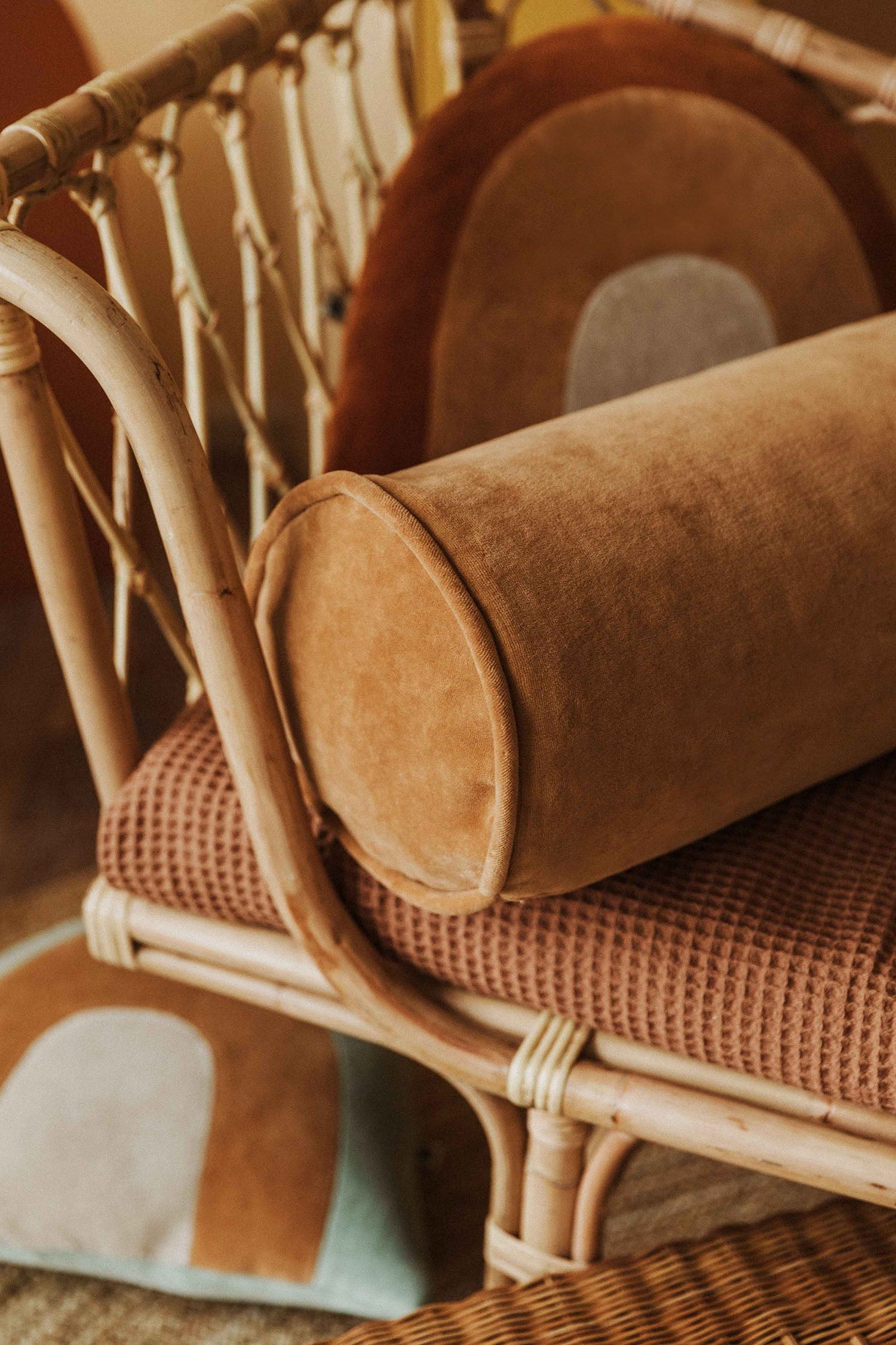 Caramel Roll Cushion Cushions Wigiwama 