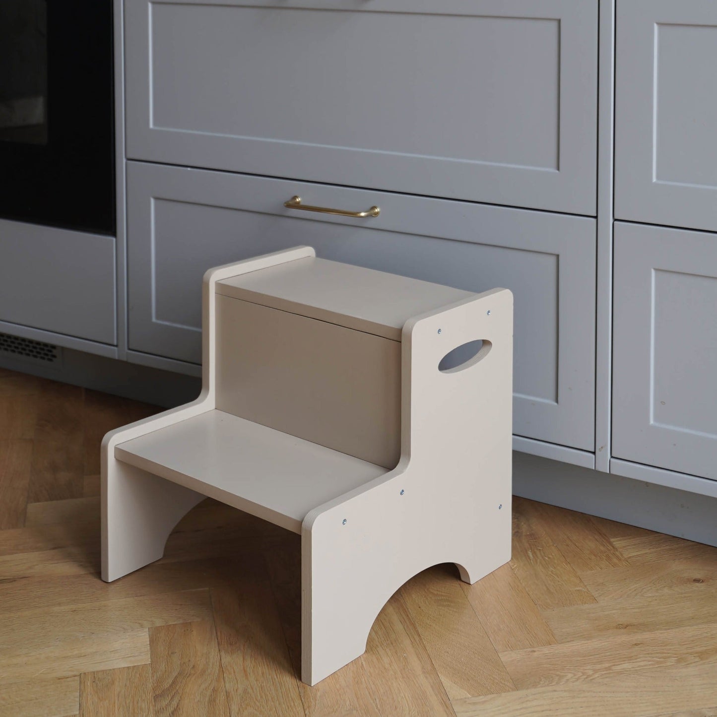 Step Up Beige Wood Nofred 
