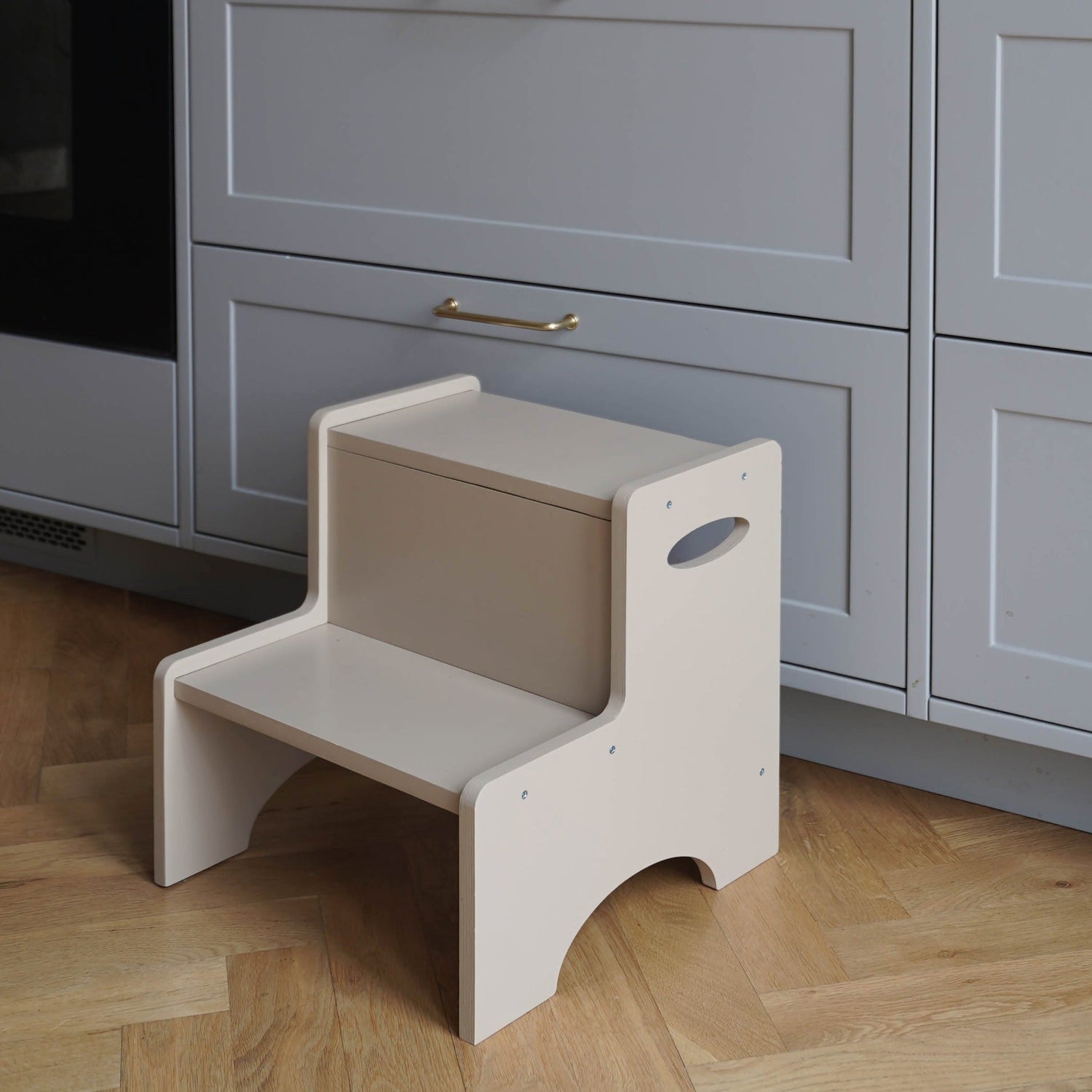 Step Up Beige Wood Nofred 