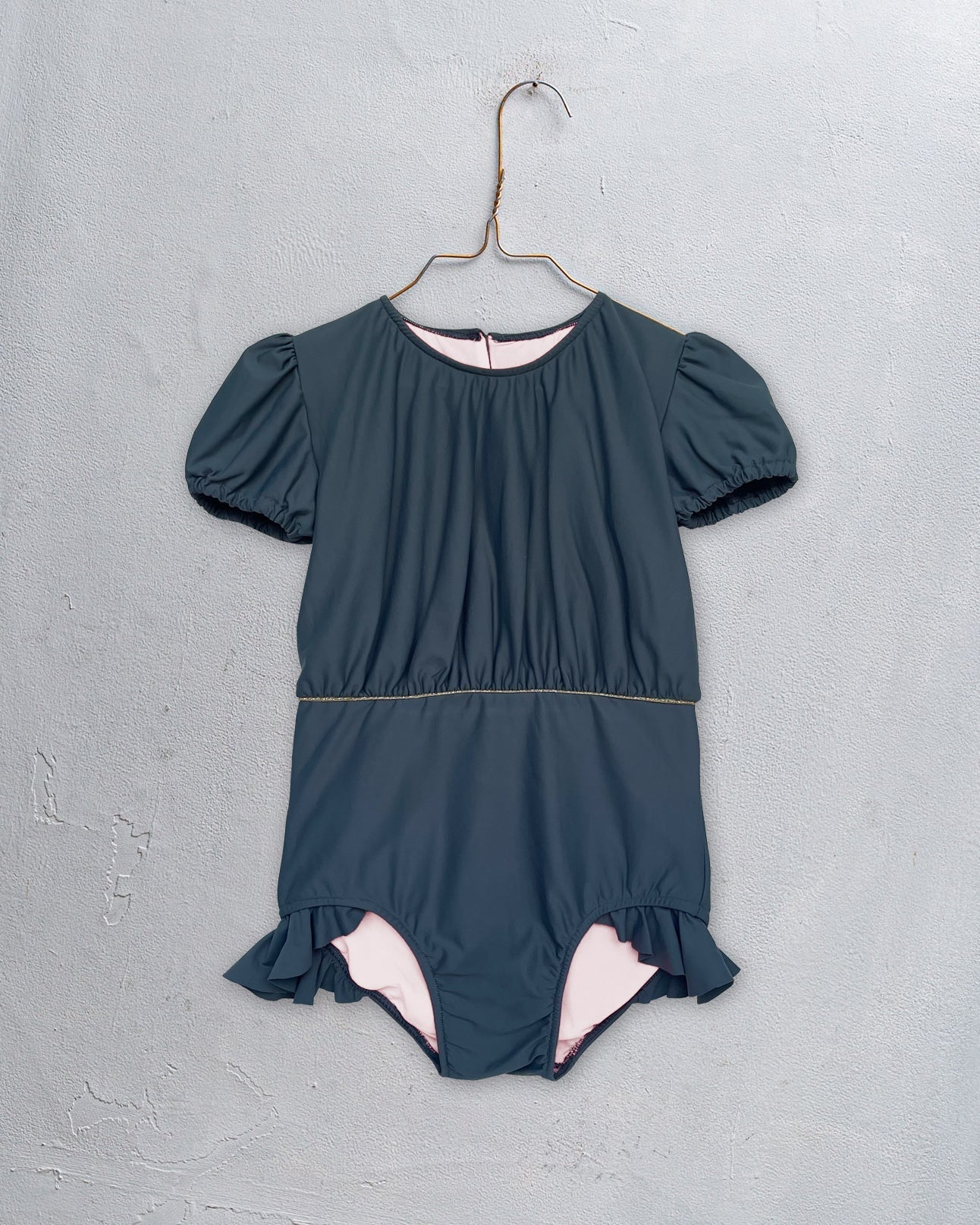 Tee Swimsuit Antracite Swimwear Cosmosophie 
