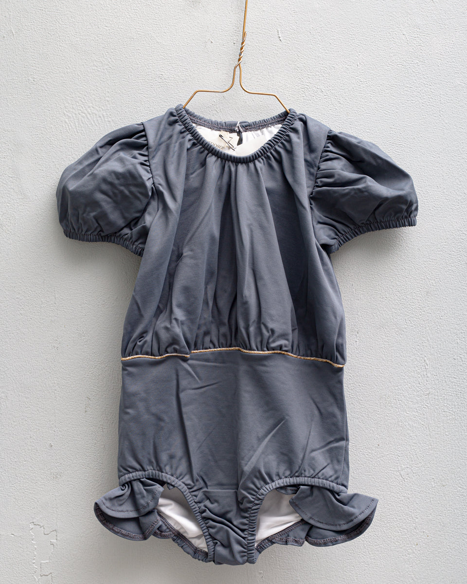 Tee Swimsuit Antracite Swimwear Cosmosophie 