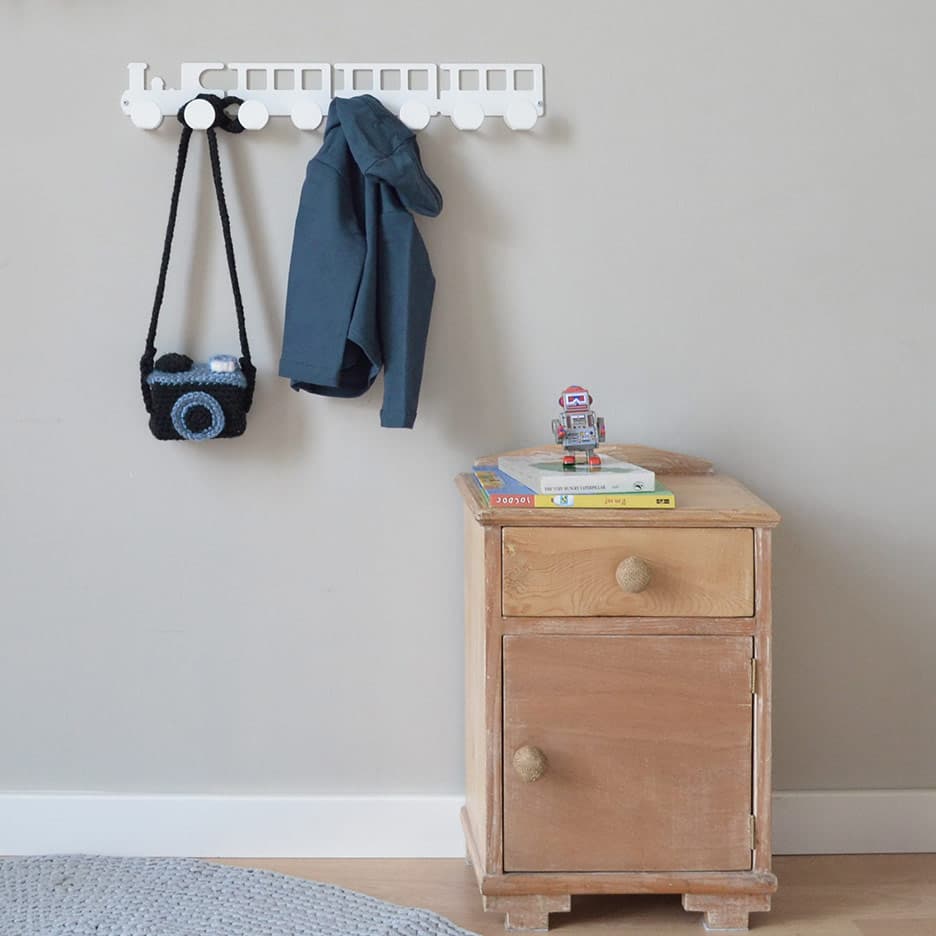 Tresxics Train coat rack Wallart Tresxics 