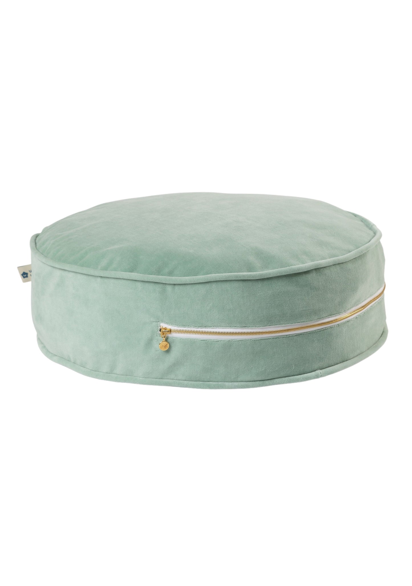 Velvet Jade Ottoman Beanbag Wigiwama 
