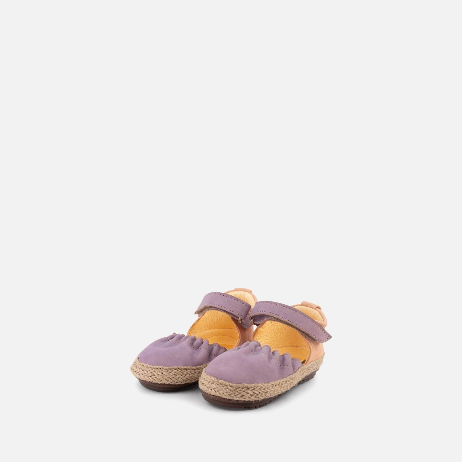 Violet/Peach Strap Ballerinas Shoes & Booties Dulis Shoes 