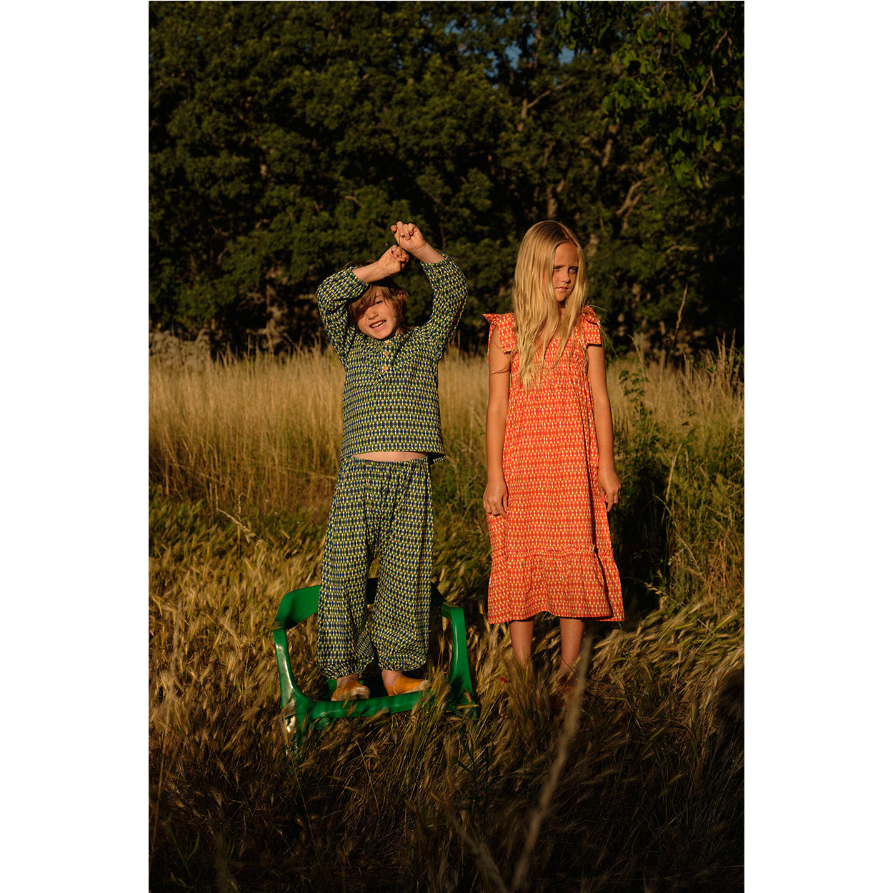 Nightdress Mex Pink Orange