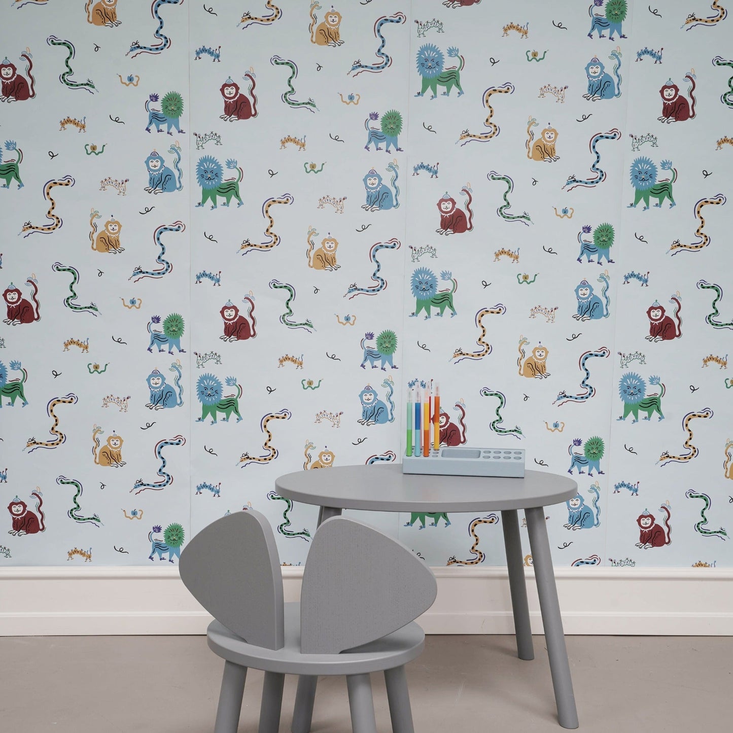 Wallpaper Monkey Fun Blue Wallpaper Nofred 