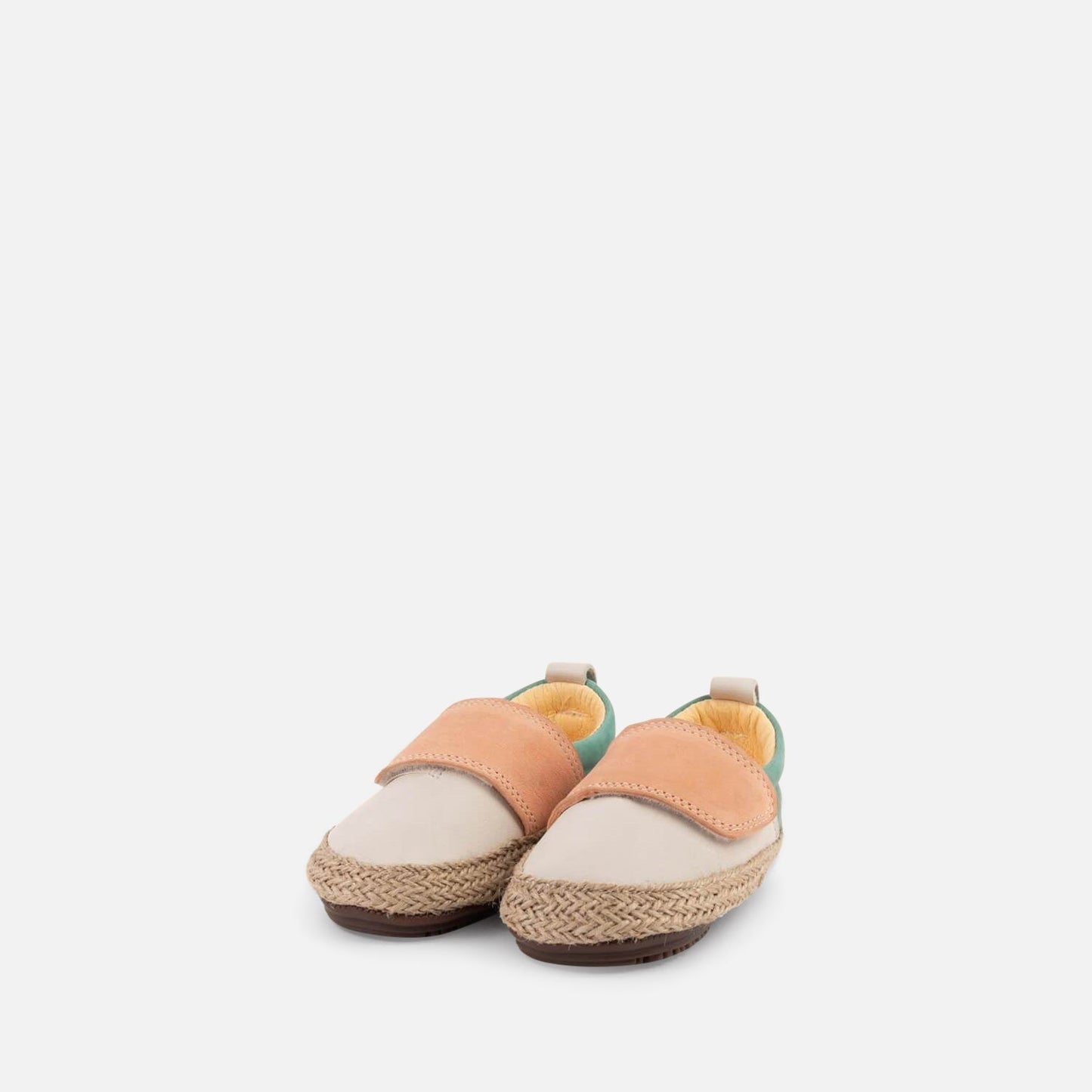 White/Aqua Strap Espadrilles Shoes & Booties Dulis Shoes 