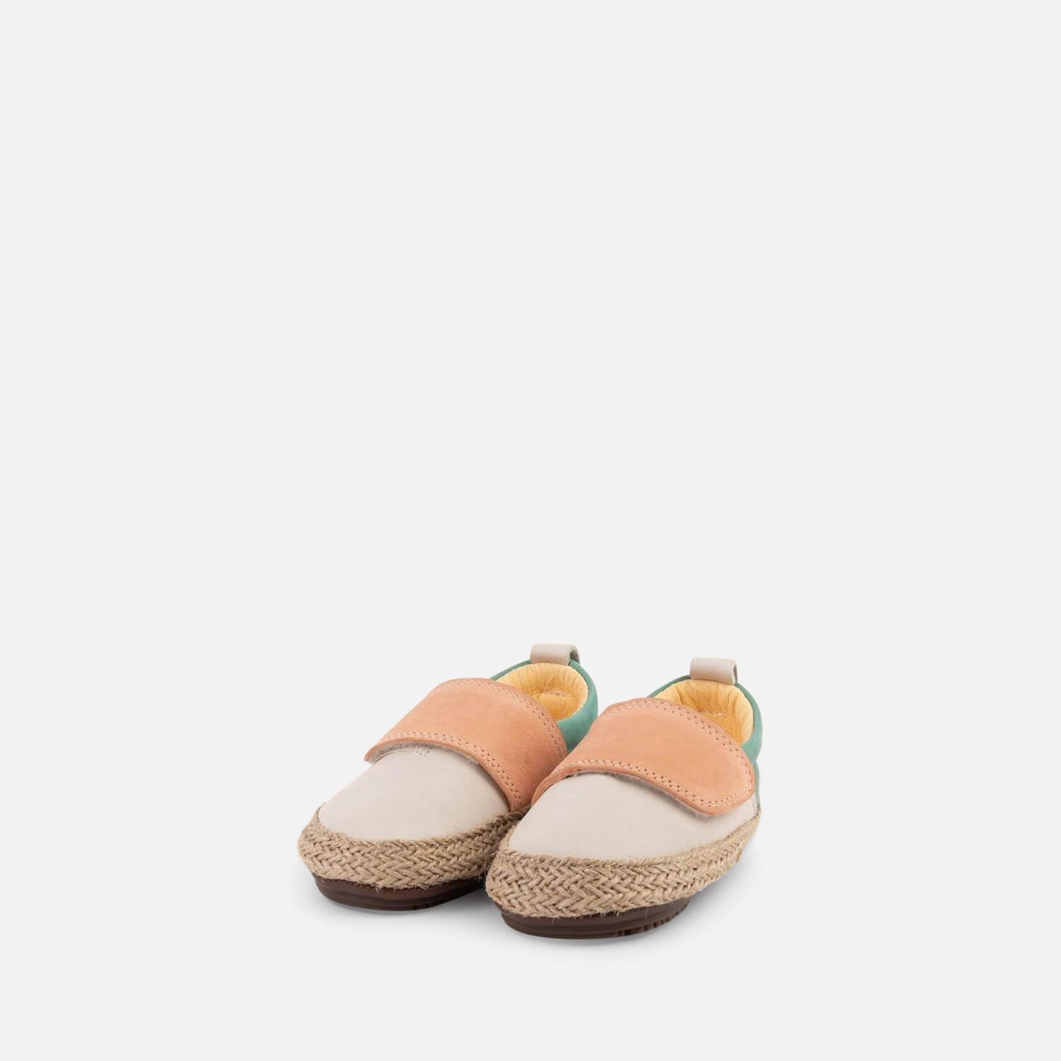 White/Aqua Strap Espadrilles Shoes & Booties Dulis Shoes 