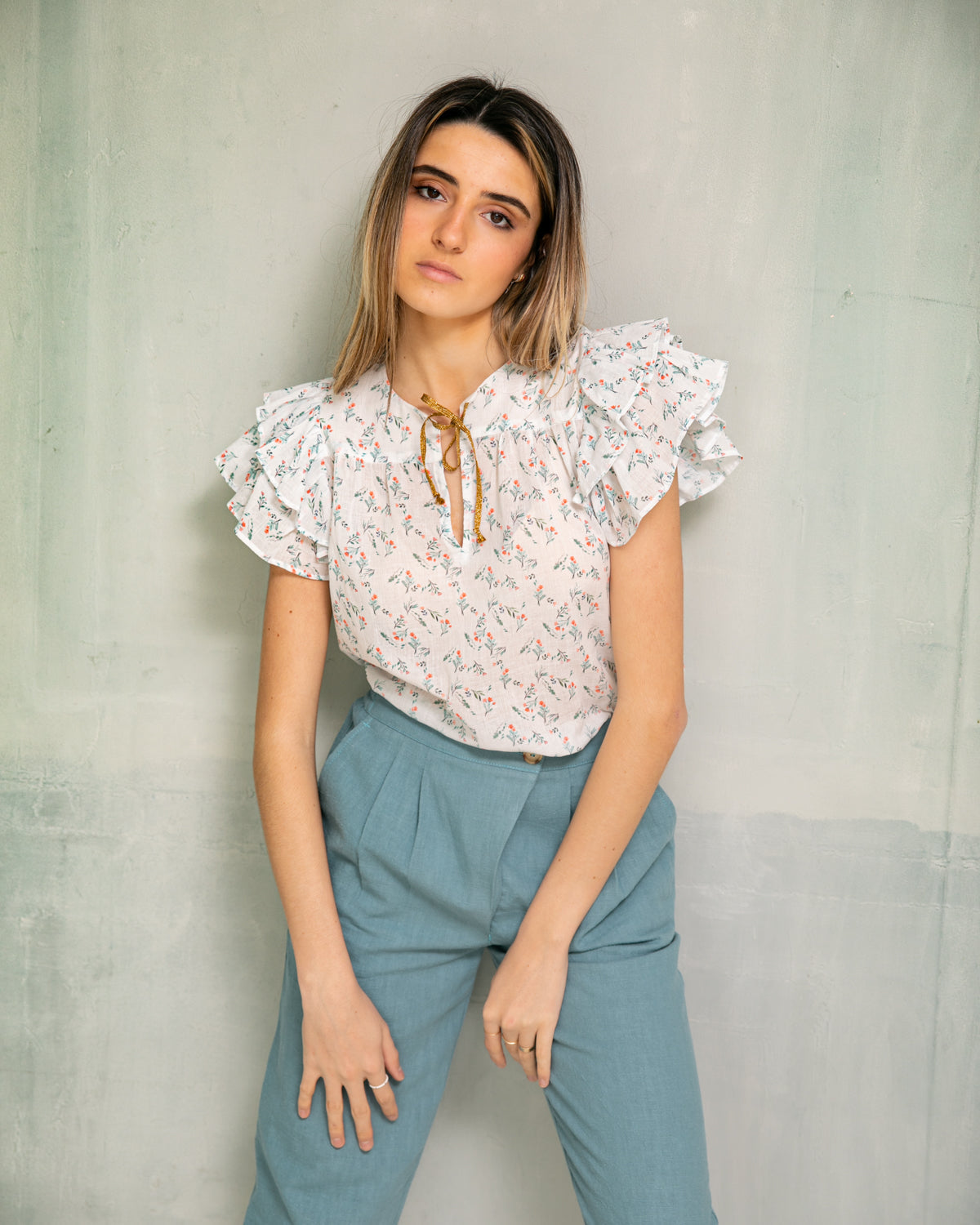 Wolf Womens Shirt Bloom Womenswear Cosmosophie 