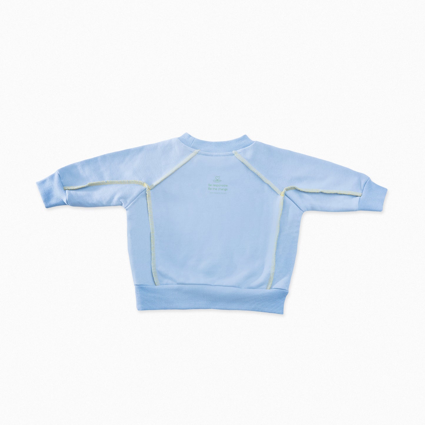 Limited Edition Statement Jumper ocean blue Knitwear Zebra I can see 